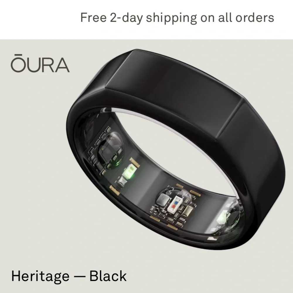 Brand new - Oura ring heritage black